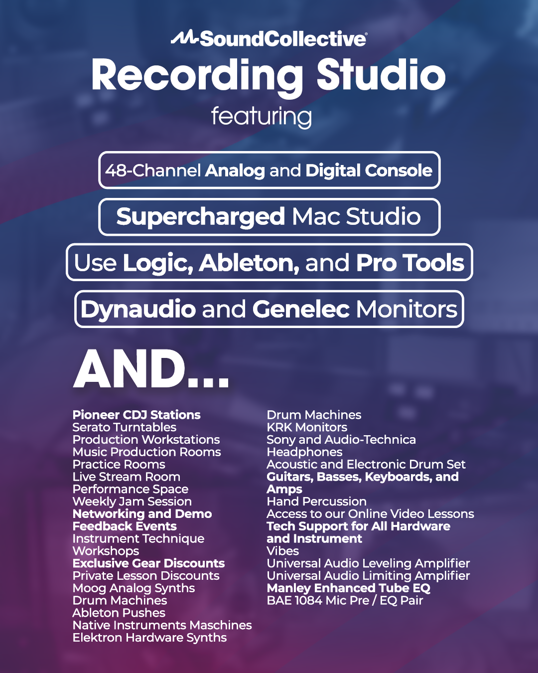 Intro to Ableton,ableton live,Short-term Programs,SoundCollective, Recording Studio at SoundCollective, SoundCollective